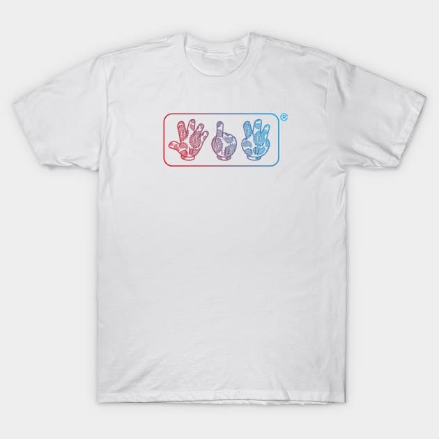 513 Hand Signs T-Shirt by madebyrobbycee